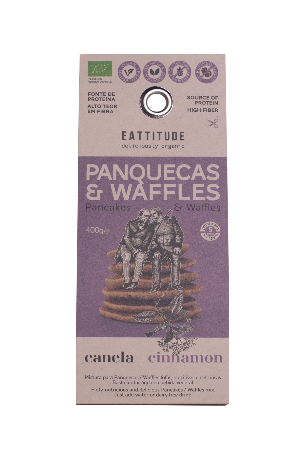 PANQUECAS &amp; WAFFLES BIO | Canela