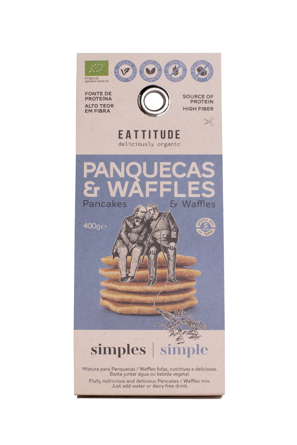 PANQUECAS &amp; WAFFLES BIO | Simples
