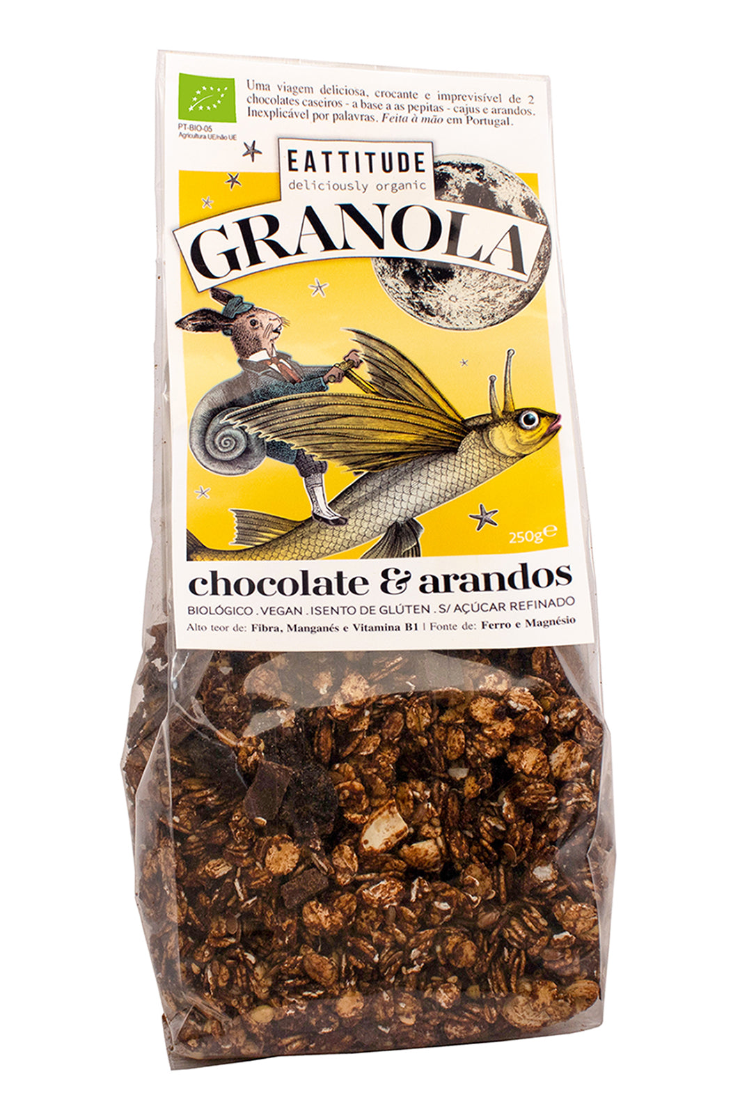 GRANOLA CHOCOLATE &amp; ARANDOS - 250g