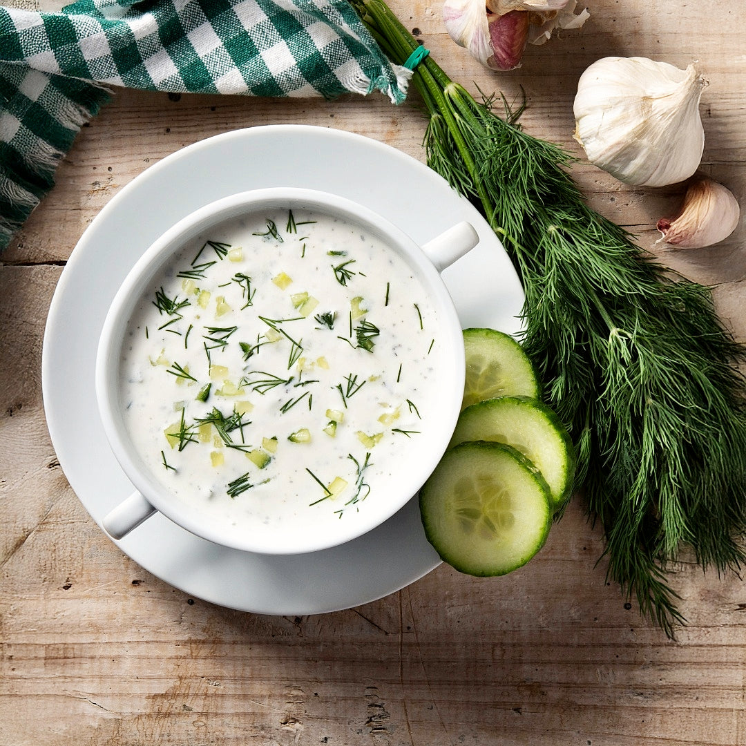 Creme Frio de Pepino &amp; Endro